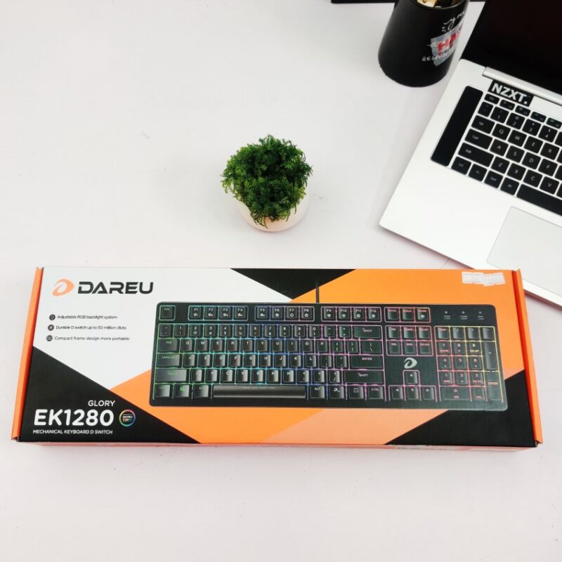 Bàn phím cơ Dareu EK1280 Switch Blue RGB (USB)