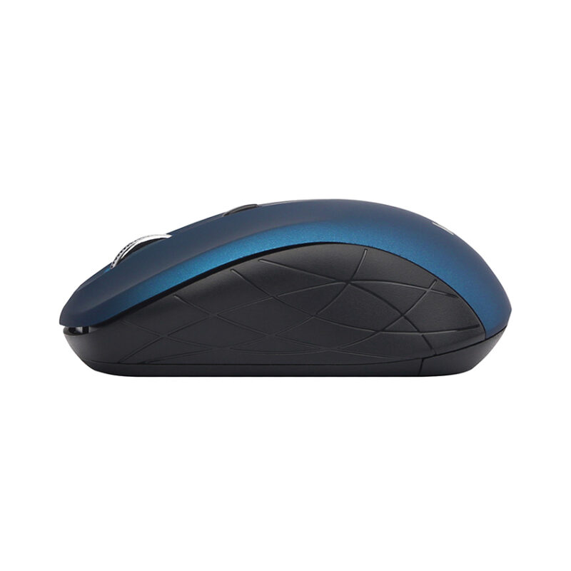 CHUỘT KHÔNG DÂY KENOO M102 (USB/XANH ĐEN/1 PIN RỜI)