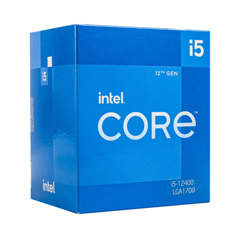 CPU INTEL Core i5-12400 (6C/12T, 2.50 GHz - 4.40 GHz, 18MB) - 1700