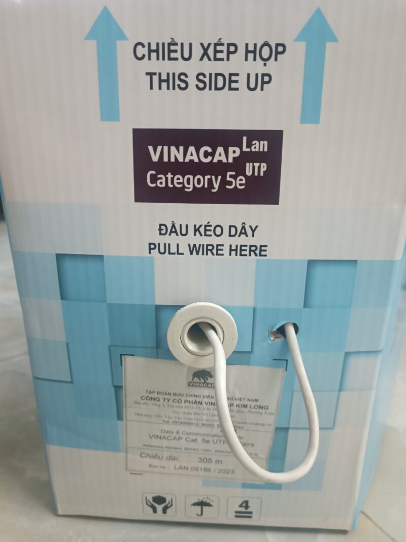 Dây mạng Cat5e UTP Vinacap