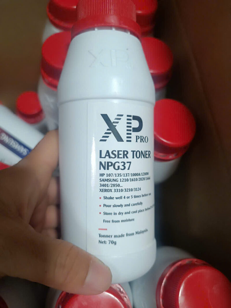 Mực in XP NPG-37 Dùng cho máy in HP 107/105//135/137/ PANTUM -70g